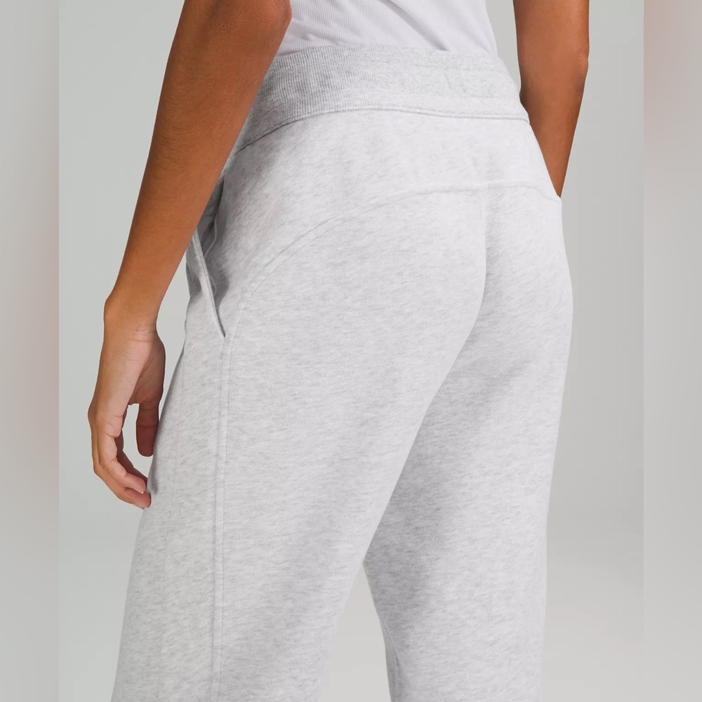 Lululemon heather gray Scuba High-Rise Jogger Full Length